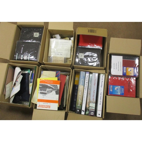 229A - Accumulation of part sorted mixed collectables, with ranges various world stamps, postcards, cigaret... 