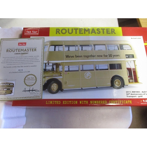 388 - Sun Star. 1/24 Scale Routemaster Buses with RM 1933 - ALD933B No 2909 50th Anniversary of London Tra... 