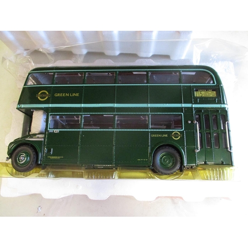 389 - Sun Star. 1/24 Scale Routemaster Buses with Green Line RMC 1469 - 469 CLT No 2912 No 1471/1750, and ... 