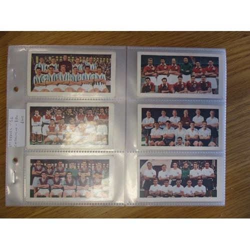 15 - Collection of mainly complete sets in 4 binders in a generally mixed condition with sets incl Ardath... 