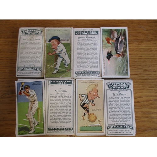 21 - Good range of 39 loose complete sets, mainly Wills and Players, in mixed condition including Players... 