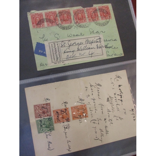 101 - Misc coln in two stockbooks and cover binder, predominantly U incl GB U with QV-QEII, Australia, Can... 