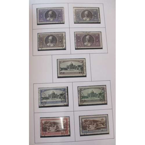 346 - Vatican City. 1929-1987 specialised and excellent coln in seven Julier albums with further stockbook... 