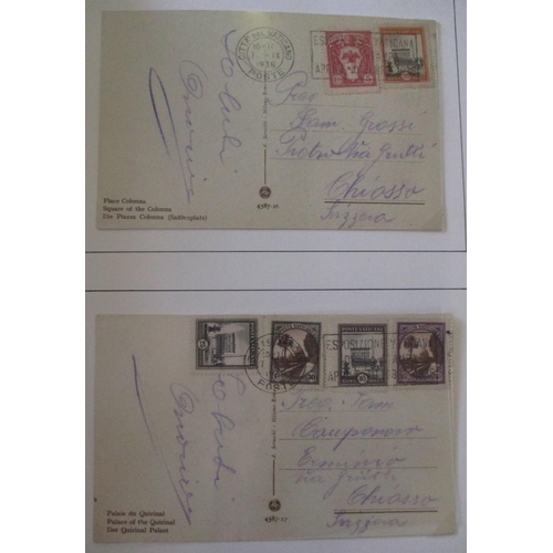 346 - Vatican City. 1929-1987 specialised and excellent coln in seven Julier albums with further stockbook... 