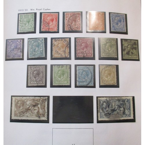 366 - QV-QEII range in 3 vols (2x SG Davo), FU or U, incl 1840 1d black U, 1858-70 set U, 1867-80 vals to ... 