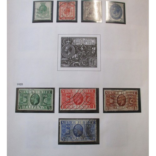 366 - QV-QEII range in 3 vols (2x SG Davo), FU or U, incl 1840 1d black U, 1858-70 set U, 1867-80 vals to ... 