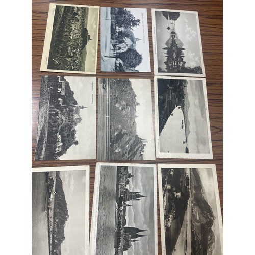 104 - Misc. coln. of loose cards with a good range of subjects. Military incl. Boer War patriotic featurin... 