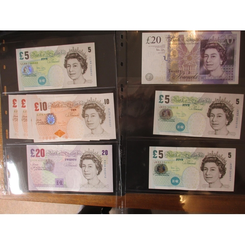 144 - A. J. Bailey. Range of issues, extremely fine or better, with £50 2006 (Aug) M48, £20 2004 (15 Mar) ... 