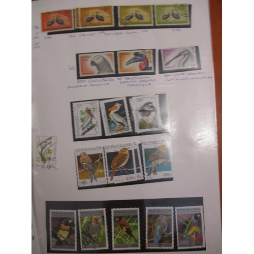 133 - Birds. Extensive Bird themed coln in twelve binders and folder, FU & UM with many MS’s etc, BC natio... 