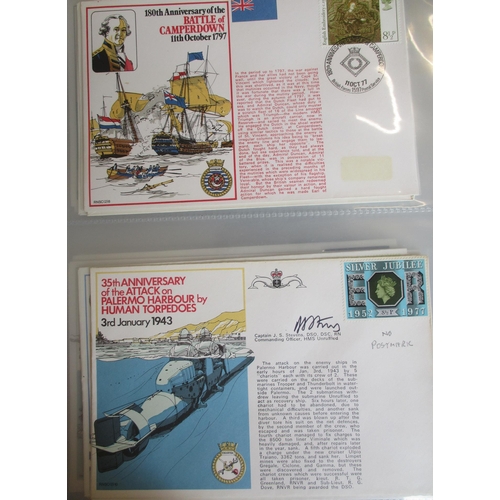 138 - Maritime. Coln in eight binders incl Life Boat covers 1975-1990 qty approx 80, Further Boat covers (... 