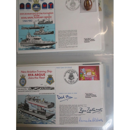 138 - Maritime. Coln in eight binders incl Life Boat covers 1975-1990 qty approx 80, Further Boat covers (... 