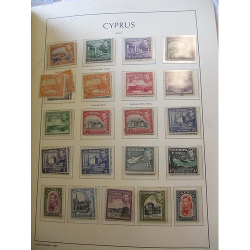 177 - Cyprus. Early to modern coln in ‘Leuchtturm’ album incl 1880 ovpts to 4d M/U, 1881 ½d on 1d U & FU, ... 