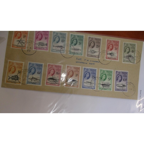 250 - Tristan da Cunha. Early to modern partly untidy coln in four binders incl 1952 ovpt set to 10s UM wi... 