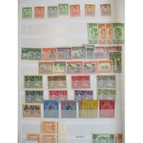 3 - BC, majority KGV-KGVI, mainly mint coln in stockbook. Good range of countries incl Malaya, Seychelle... 