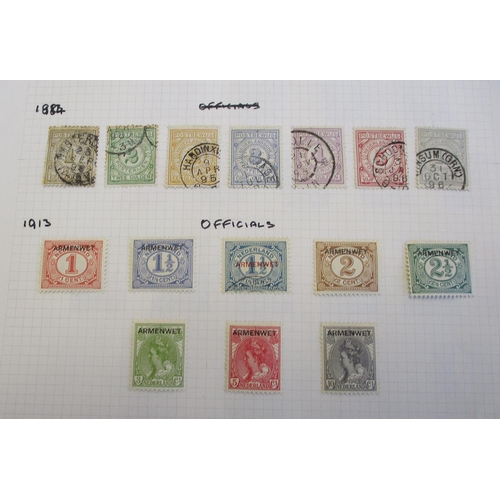 306 - Netherlands. 1870-1947 U/M coln on loose album sheets, 1870 vals to 10c with duplication M, 1884 set... 