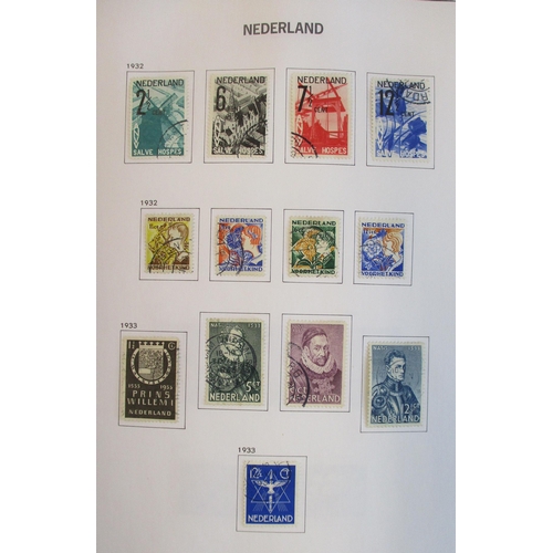 307 - Netherlands. Early to Modern M/U coln in two albums, from 1852 range of earlies, 1928 Olympics set t... 