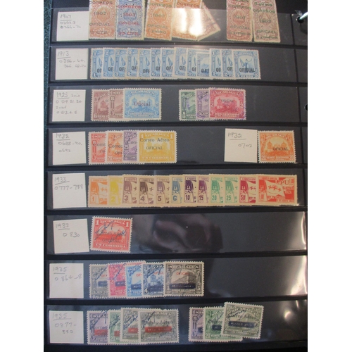 310 - Nicaragua. 1862-1986 coln in stock leaf binder incl early vals M/U, 1900 set to 5p M, 1901 (Mar) P.D... 