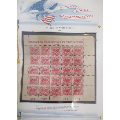 341 - United States of America. 1926 International Philatelic Exhibition sheet, 2c (x25) Carmine, UM (slig... 