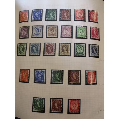 393 - 1952-1970 predominantly UM/FU specialised coln in album with watermark differentials; watermark inve... 