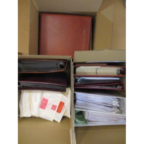 467 - Early to 2008 mixed coln in eight binders, some typed some hand-written addresses, few signatures. P... 