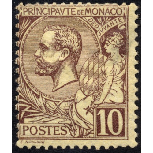 303 - Monaco. Early to modern m/u collection in 3 albums incl 1885 set to 75c o.g. with range of shades U,... 