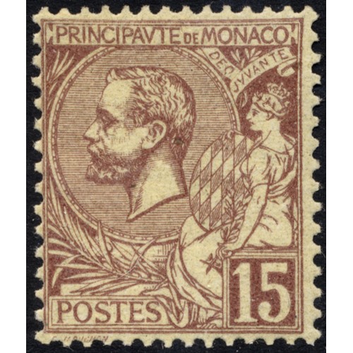 303 - Monaco. Early to modern m/u collection in 3 albums incl 1885 set to 75c o.g. with range of shades U,... 