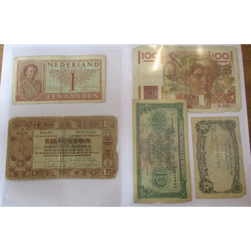 188 - Palestine. £1 1939 (20 Apr) U030169 fair. Also includes other world range in mixed condition, with B... 