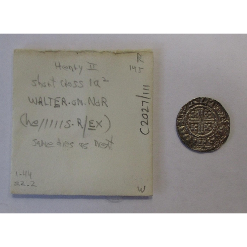 218a - Henry II. Short cross penny, class 1a2, good fine. (S.1343) (See photo) (Y)