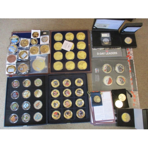 491 - Range of world boxed proof commemoratives FDC, with 10cm 2016 Diana A Princess, Diana A Mother, 2017... 