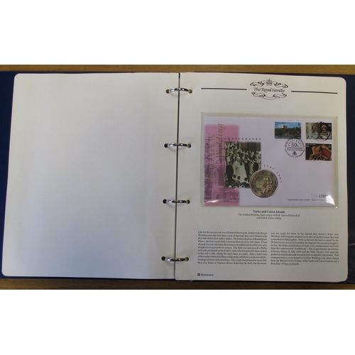 495 - 1991-2010 Westminster, Royal Mint etc collection in 7 albums with some loose, including History of W... 