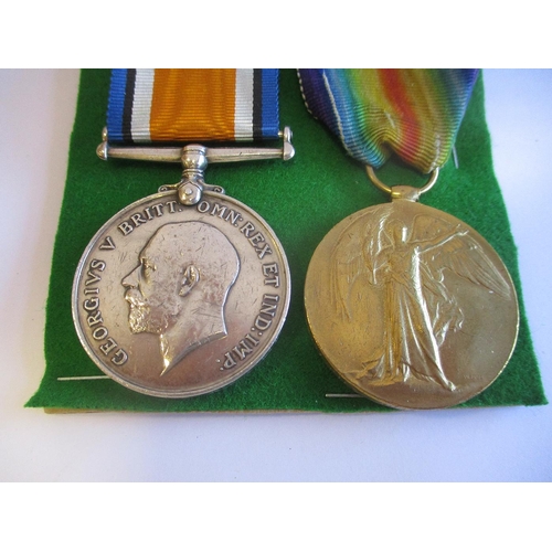 69 - WW1 BWM & Victory Medal pairs to:
1. 50209 Pte S.J. Colbeck Essex R.
2. 62187 Pte B. Hudson K.O.Y.L.... 