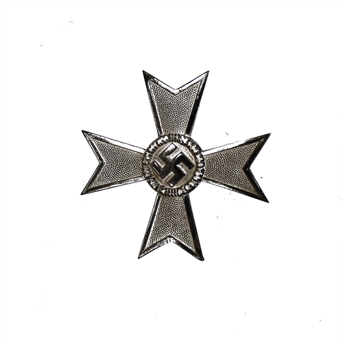 97 - Germany. Third Reich War Merit Cross First Class, pin stamped 4, nearly extremely fine in box of iss... 