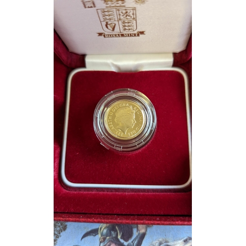 368 - Investment Gold Lot - 2007 Half-sovereign boxed proof FDC. (Y)