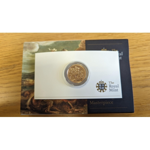 375 - Investment Gold lot – documents required. 2009 sovereign uncirculated, in Royal Mint box. (Y)