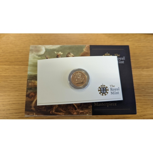 378 - Investment Gold lot – documents required. 2009 half-sovereign uncirculated in Royal Mint box. (Y)