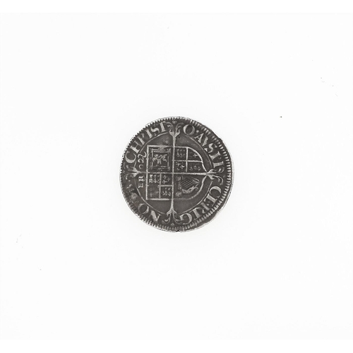 221A - Charles I. York mint square-topped shield shilling bust in plain armour, fine. (S. 2871) (See photo)... 