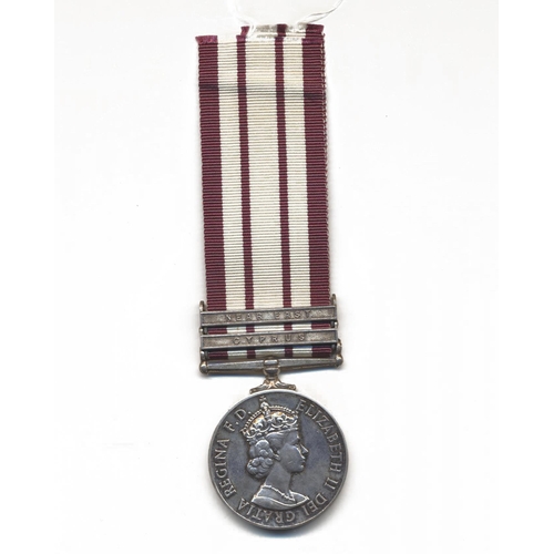 57 - 1908 KEVII Imperial Service (Wreath) Medal to Emma S. Davis in Elkington box of issue, with transmit... 