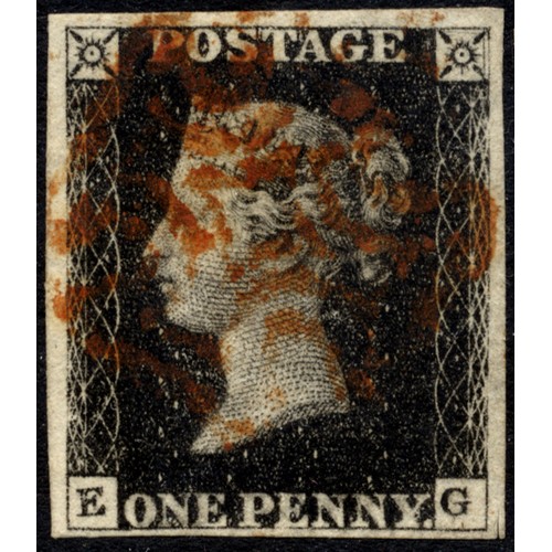 348 - Superb QV-QEII mainly M/UM coln in SG Windsor album. QV range incl LE with 1840 1d (6) all used with... 