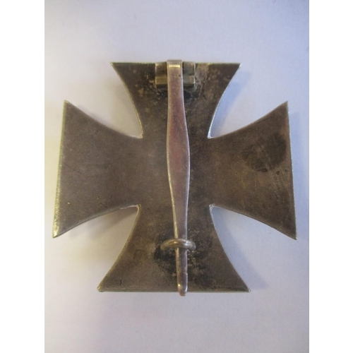 98 - Germany. 1914 Iron Cross First Class pin back, vaulted,  good very fine. (Y)