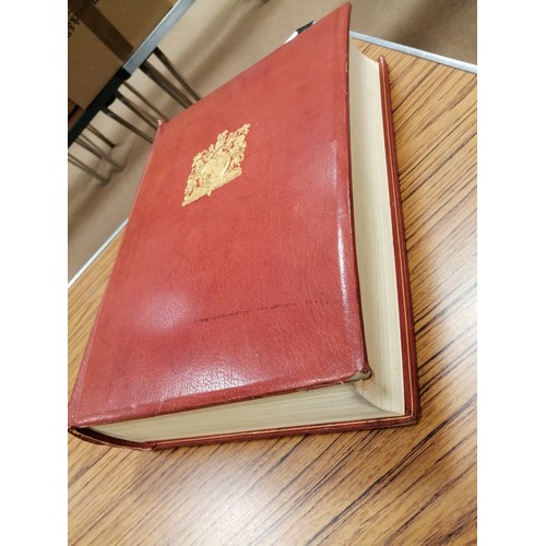 152 - The Royal Philatelic Collection. A leather-bound edition of the facsimile reproduction of the Royal ... 