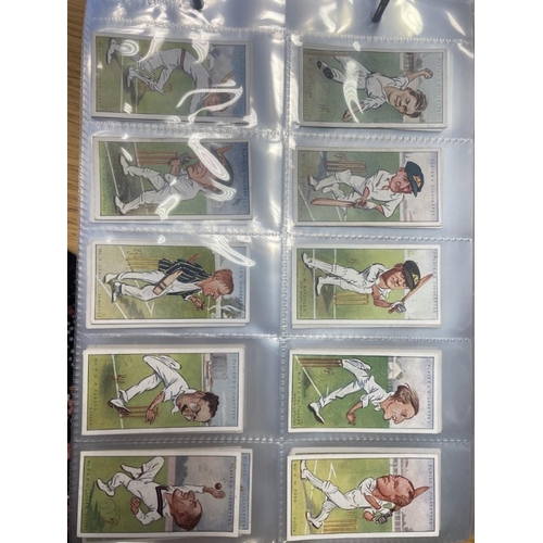 108 - Collection in numerous albums and loose with sets Player's Derby and Grand National Winners, Cricket... 