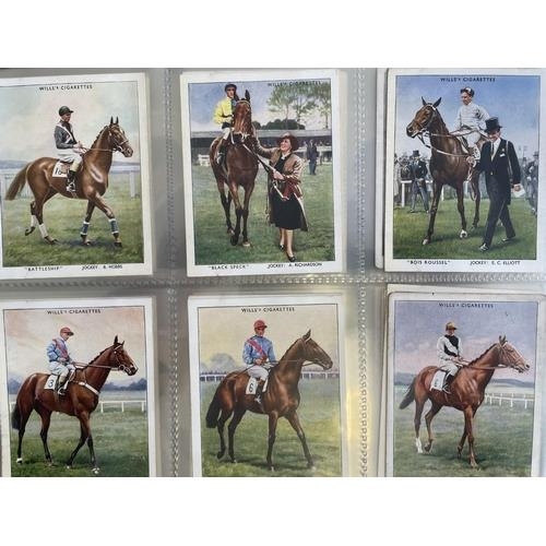 136 - Coln. of complete and part sets in mixed condition in 14 albums incl. Anstie 1922 Racing (series 1 a... 