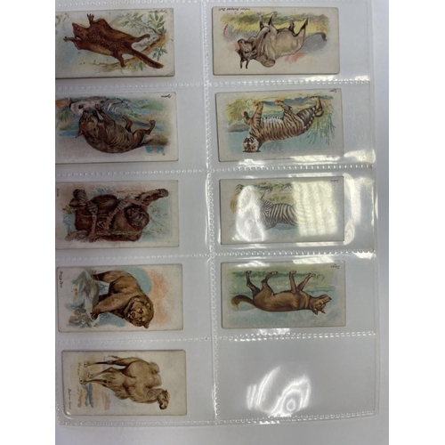 137 - Collection in two albums with complete sets including Players Butterflies, Natural History plus part... 