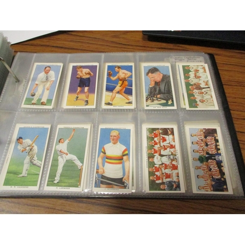 139 - Album of complete sets, generally good, with Hignett 1934 Prominent Racehorses of 1933, 1936 Shots f... 