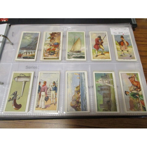 140 - Collection in album, generally mixed condition, with Hignett 1932 Greetings of the World, Ogdens 192... 