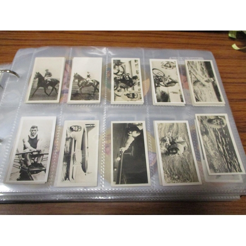 148 - Collection in an album, generally good, with Drapkin 1928 Sporting Snap, 1930 Sporting Celebs, Mitch... 