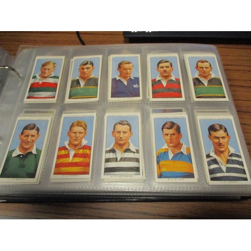 177 - Collection of mainly complete sets in 3 albums generally mixed condition with Churchman 1934 Racing ... 