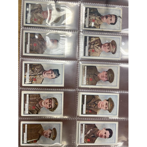 191 - Gallaher. The Great War Victoria Cross Heroes first series to fifth series complete sets, sixth seri... 