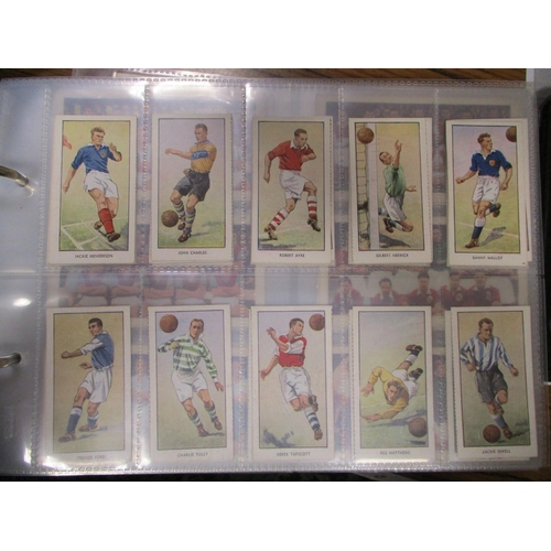 205 - Collection of complete sport related sets in mixed condition with heavy duplication including Nabisc... 