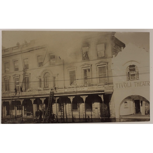 323 - Foreign. Africa. Early cards Johannesburg, Cape Coast Castle and Dar-es-Salaam. Street scenes Johann... 